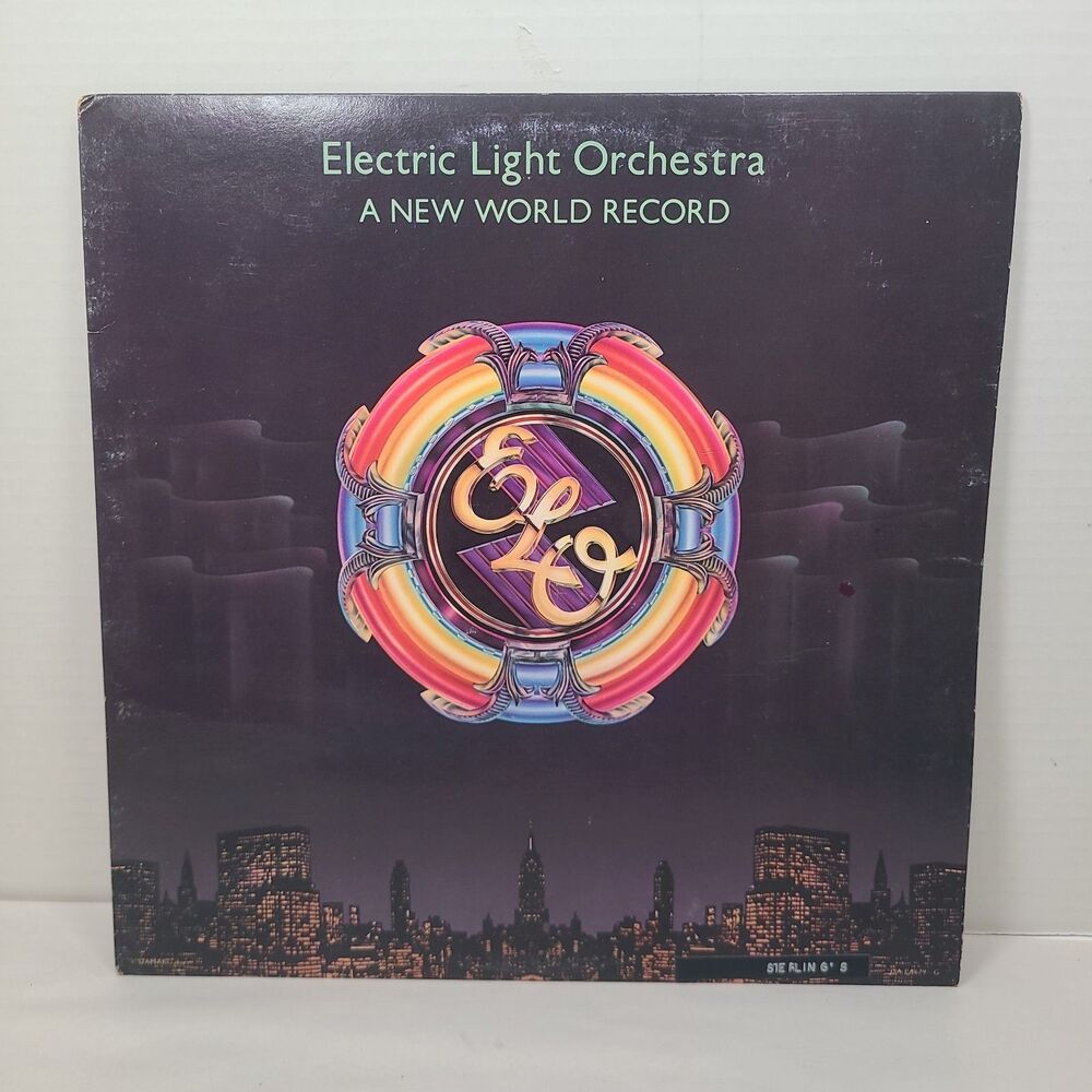 Electric Light Orchestra "A New World Record" Vinyl LP Album 1976 UA-LA679-G